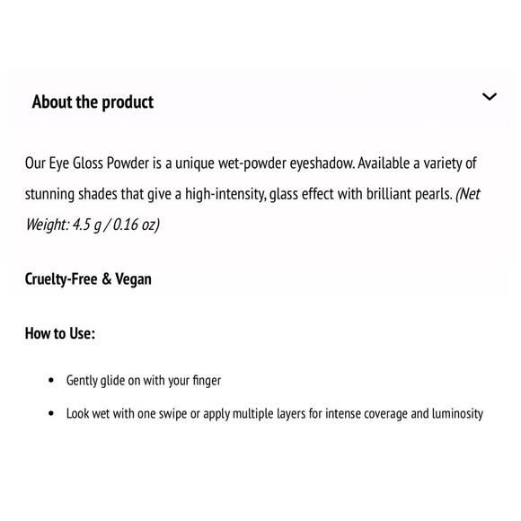 NIB Jeffree Star Eye Gloss Powder in Voyeurism Full Size 4.5g - Picture 6 of 6